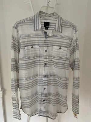 Camisa Bar III para hombre con dos bolsillos, talla M Foto 1 de 3