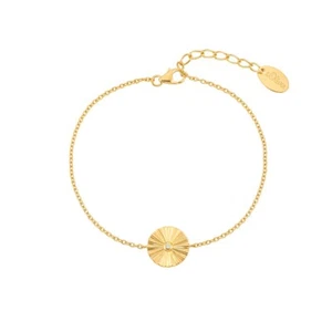 s.Oliver Jewel Women Bracelet Arm Chain Silver Gold Zirconia 2031438 - Picture 1 of 2