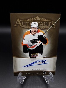 2021-22 Artifacts James van Riemsdyk Autofacts 2005-06 Retro Autograph #RAF-JV