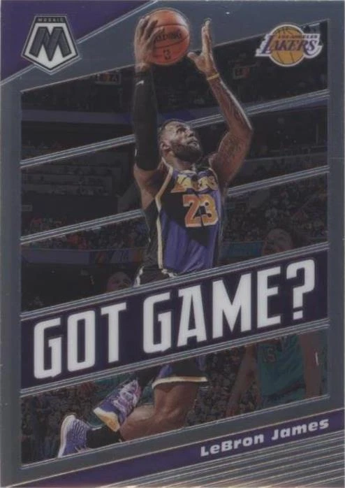 2019-20 Panini Mosaic - LeBron James #7