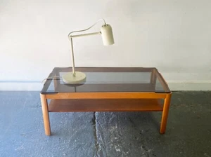 1960’s mid century solid teak coffee table by Myer - Picture 1 of 7