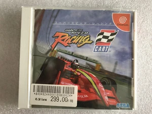 SUPER SPEED RACING CART SEGA DREAMCAST JAPAN EXCELLENT ETAT - Imagen 1 de 6