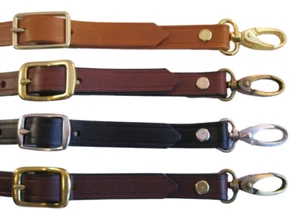 5/8" Cowhide Leather Adjustable Cross Body Purse Hand bag Replacement Strap HQ - Picture 1 of 11