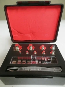 Troemner 1mg - 100g Massengewicht - Analysenwaage Kalibrierung NR54 - Bild 1 von 5