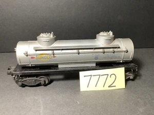 Vintage Lionel O/027 Post War Lionel 2 Dome Sunoco Tank Car # 6465 - Picture 1 of 7
