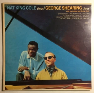 Nat King Cole Sings George Shearing Plays 12" Vinyl LP - Picture 1 of 6
