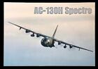Postcard Ac-130H Spectre Aircraft Us Air Force In Flight