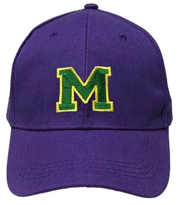 Personalized Embroidered Varsity Letter and Number Baseball Cap, Adjustable Hat - Picture 1 of 90