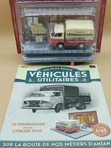1/43 Citroën 350N & Diorama "Le Déménageur" Véhicules Utilitaires IXO Altaya - Imagen 1 de 2