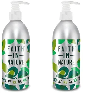 Faith in Nature Aluminium Refill Bottle-2 Pack - Picture 1 of 4