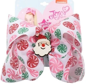 Glitzernde Pfefferminz Weihnachtsschleife 8" Jojo, neu - Bild 1 von 3