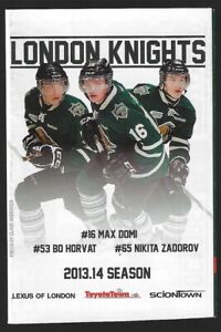 2013-14 London Knights OHL Hockey Schedule !!! Social Medias