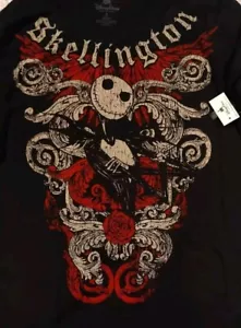 ¡NUEVO CON ETIQUETAS!! Camisa Manga Larga Pesadilla Antes de Navidad "Skellington" Talla Mediana - Imagen 1 de 7
