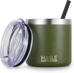 10Oz Insulated Tumblers with Lid and Straw,Stainless Steel Tumbler Travel Coffee - Picture 1 of 6