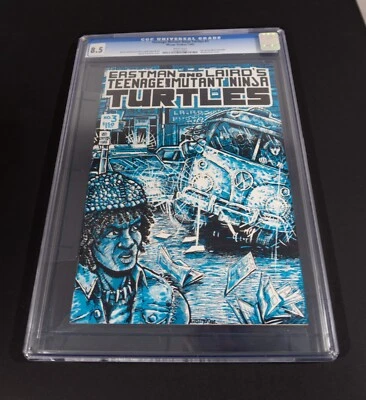 Teenage Mutant Ninja Turtles #3, First Printing - 8.5 - White Pages - Image 1 of 4