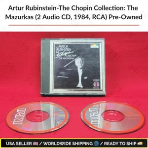 Artur Rubinstein-The Chopin Collection: The Mazurkas (2 Audio CD, 1984, RCA) - Foto 1 di 12