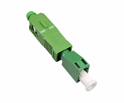DINIC LWL Adapter LC/APC Buchse auf SC/APC Stecker Glasfaser Adapter, Singlemode - Bild 1 von 4