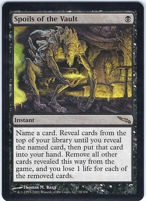 Spoils of the Vault Mirrodin Rare – MTG Magic the Gathering Card - Image 1 of 2