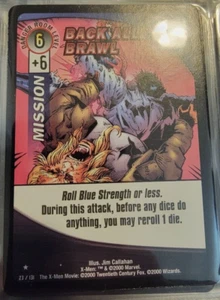 Back Alley Brawl # 23/131 X-Men Trading Game Cards Rares TCG WOTC 2000 XMEN - Bild 1 von 1