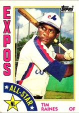 TIM RAINES  CARD #390  BUY ANY 2 ITEMS FOR 50% OFF  B1006R4S2P8