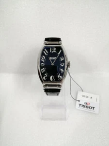TISSOT HERITAGE PORTO QUARTZ BLK.SLV T128509A Watch Wristwatch - Japan 240322 - Picture 1 of 12
