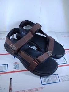 Men's Dockers Zander Sandals Brown & Black Size 13 Medium - Picture 1 of 13