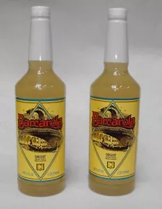 (2x) Gourmet Barcarola Mandel GERSTENSIRUP 32oz Tiki Mai Tai Skorpion Momisette - Bild 1 von 1