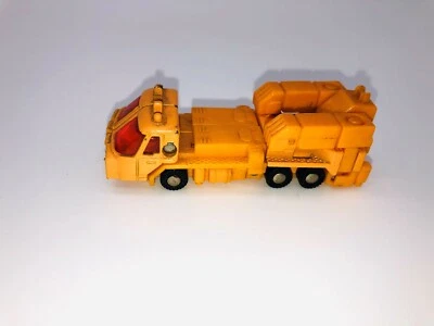 Vintage 1983 TRANSFORMERS Go Bots MR-24 Construction Truck Bandai Japan Orange - Image 1 of 4