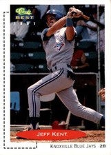 1991 Classic Best #108 Jeff Kent Blue Jays Minor League Card