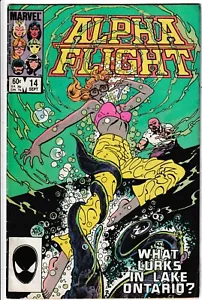 MARVEL COMICS ALPHA FLIGHT #14 (1984) 1ST PRINT F+ - Picture 1 of 1