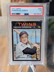 1971 Topps Harmon Killebrew #550 Descent Centering Free Shipping! - Picture 1 of 2