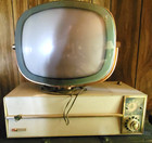 Vintage 1950s Space Age Philco Predicta Siesta Swivel TV  as is  READ