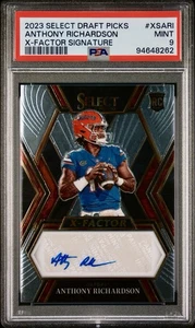Anthony Richardson Auto 2023 Select Draft Picks X Factor Prizm RC PSA 9 Gators - Picture 1 of 2