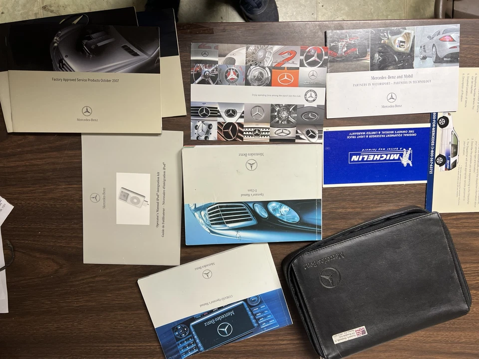 Mercedes-Benz W211 E320 2007 2008 2009 CDI E550 E350 E63 AMG manual del dueño libro Foto 1 de 1