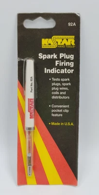 KASTAR Spark Plug Firing Indicator Pocket Clip #92A  Tests Plugs Wires Coils USA - Image 1 of 4