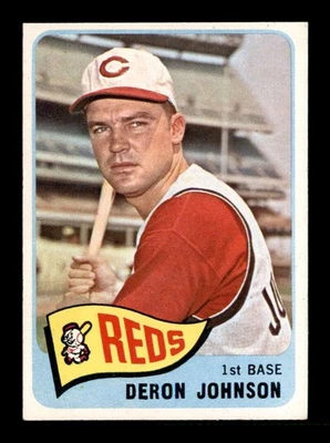Deron Johnson 1965 Topps #75 casi nuevo/casi nuevo+ X3580559 Foto 1 de 3