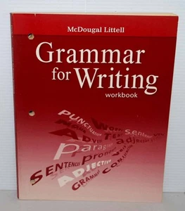 McDougal Littell Grt. 7 Grammar for writing workbook - Picture 1 of 1