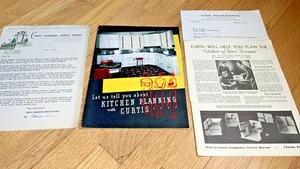 1940 LET US TELL YOU ABOUT KITCHEN PLANNING with Curtis, Clinton Iowa - Bild 1 von 19