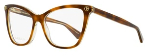 Gucci Emblem Butterfly Brille GG1817O 004 Havanna/Klar 55mm - Bild 1 von 3