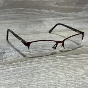 Kay Unger K190 Brillengestell Damen 52-16-135 braun weinrot halbrandlos Metall - Bild 1 von 11