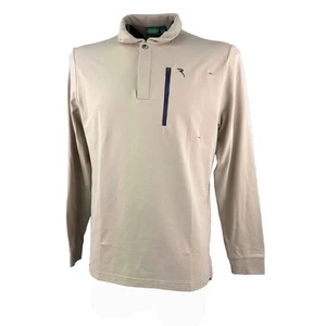 Chervo Herren lang Arm Poloshirt Polo Azteco PRO THERM beige 4007 2.Wahl - Picture 1 of 1
