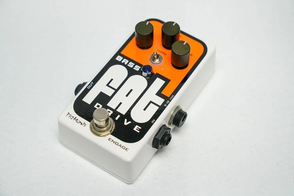 Pigtronix BASS FAT DRIVE tubo analógico emulado overdrive totalmente funcional envío gratuito Foto 1 de 4
