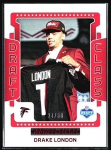2022 Panini Rookies & Stars Draft Class Longevity Drake London 24/80 Atlanta - Picture 1 of 2