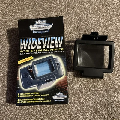 LMP Gamester Game gear Wideview Screen Magnifier Attachment Retro Gaming Vintage - Image 1 of 4