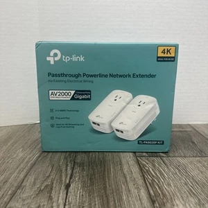 TP-Link AV2000 Gigabit Powerline Netzwerk Extender Kit TL-PA9020P - Bild 1 von 3