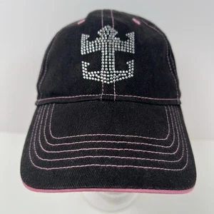 Gorra Freedom Of The Seas Borde Negro Rosa Royal Caribbean International Hat - Imagen 1 de 8