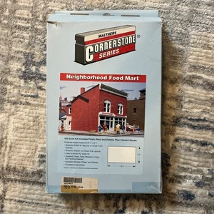 WALTHERS HO CORNERSTONE NACHBARSCHAFT ESSEN MART KIT NEU UNVOLLSTÄNDIG 933-3033 - Bild 1 von 7