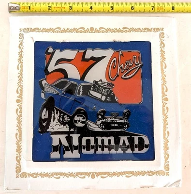 Panel de vidrio pintado Chevy NOMAD '57. Foto 1 de 4