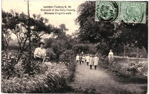 CPA Carte Postale Royaume Uni London Tooting Convent of the Holy Family Blessed - Picture 1 of 2