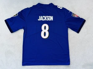 Nike Lamar Jackson #8 Lila Baltimore Ravens Vapor Trikot Größe XL - Bild 1 von 6